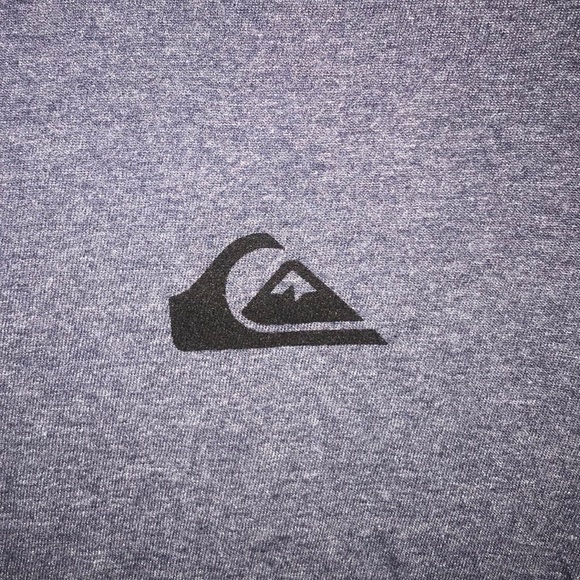 New Quiksilver Everyday s/s Tee S Heather Blue - Picture 5 of 7